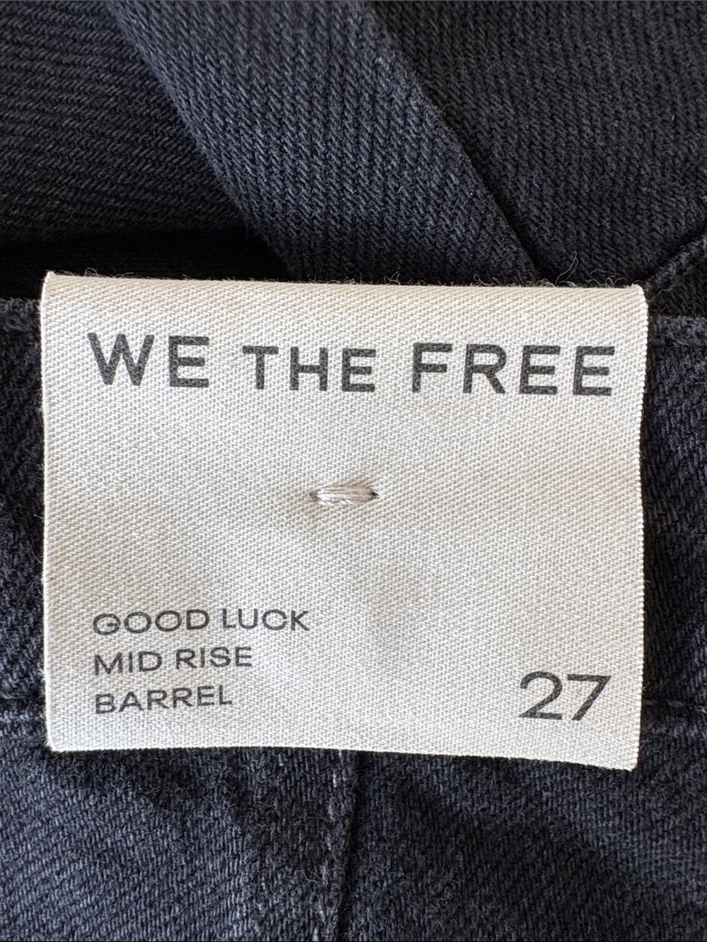We The Free Good Luck Mid-Rise Barrel Jeans - Picture 10 of 12